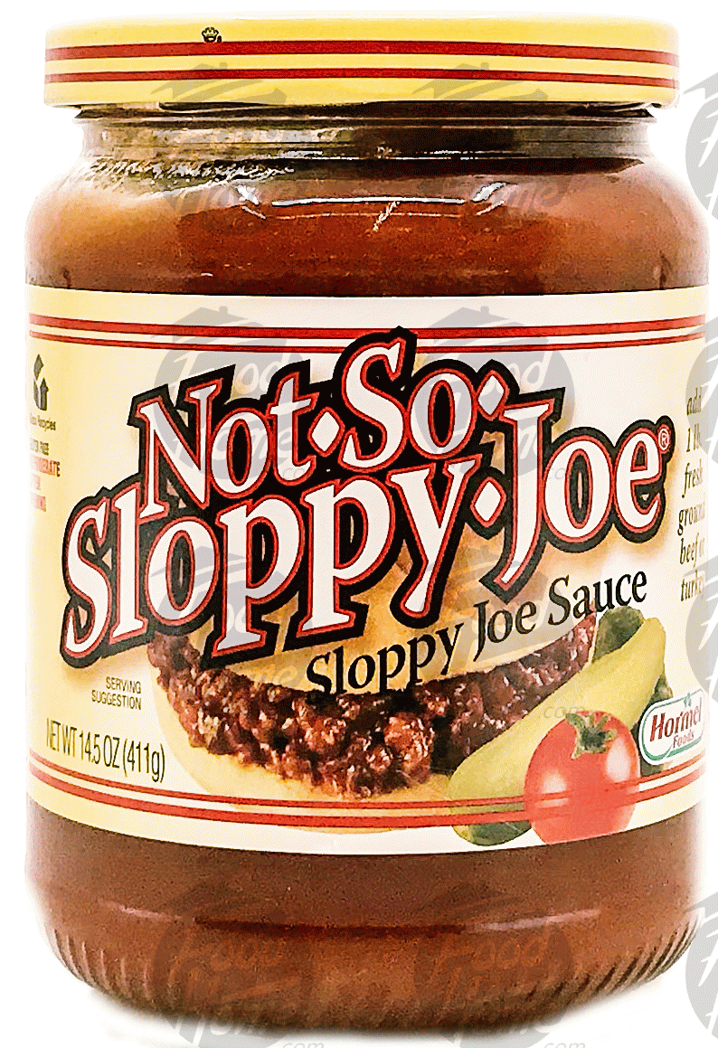 Hormel Sloppy Joe Sauce Not-So-Sloppy-Joe Full-Size Picture